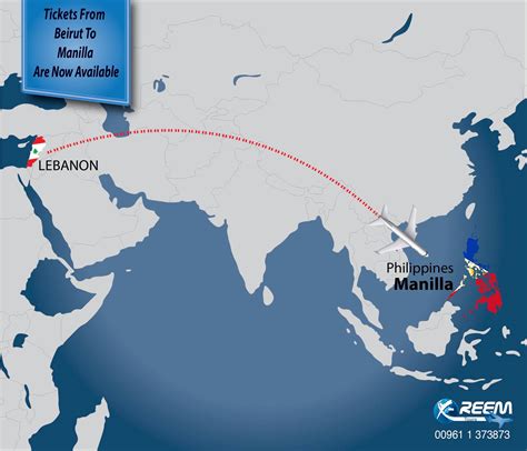 flights from beirut to manila